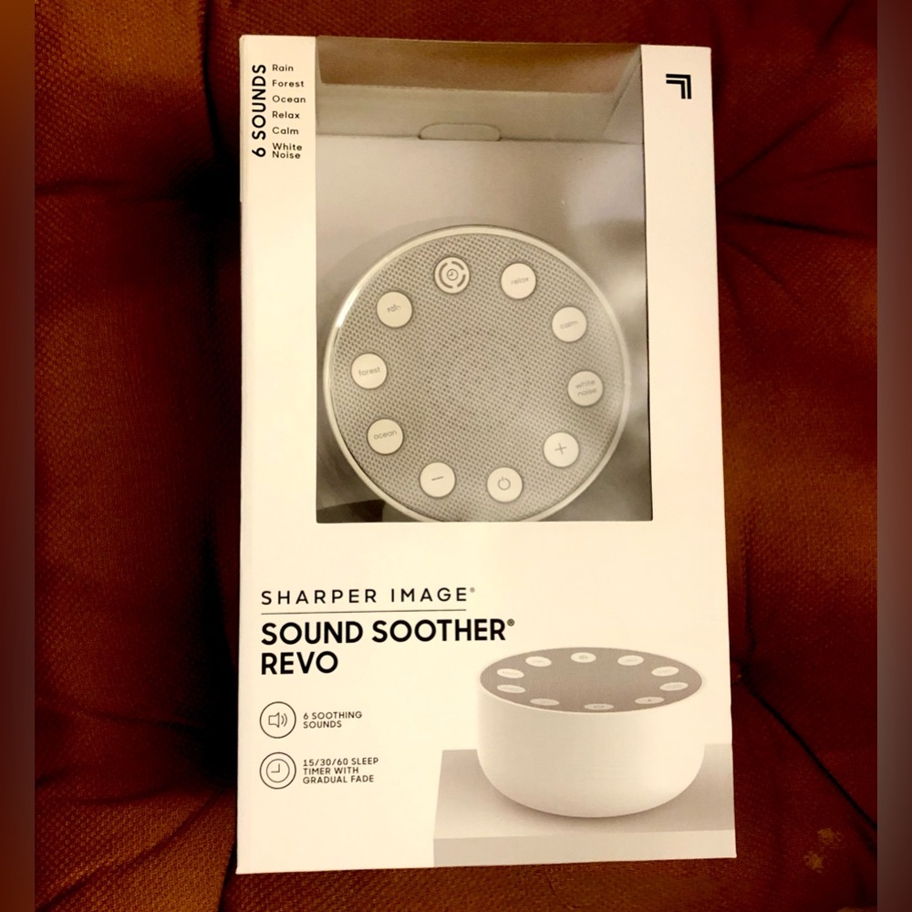 Sharper Image Revo Sound Sleep Machine like New in box. Adult and Child music